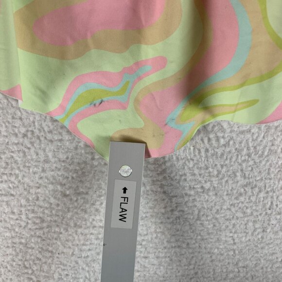 Roxy Tropics Hype Cropped Bikini Top Women's Large Multicolor Ambrosia‎ Summer - Picture 4 of 7